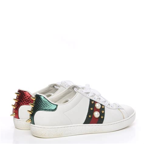 gucci sneakers pearl|gucci ace sneakers price increase.